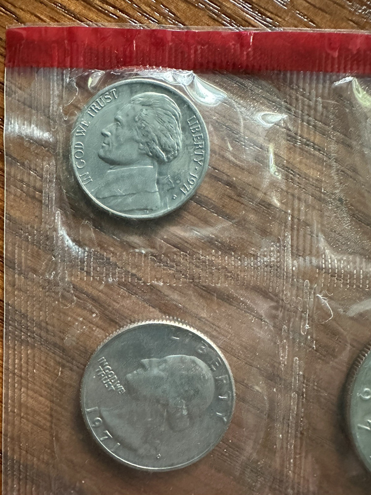 1971 U.S. Mint Set Coins in Original Packaging