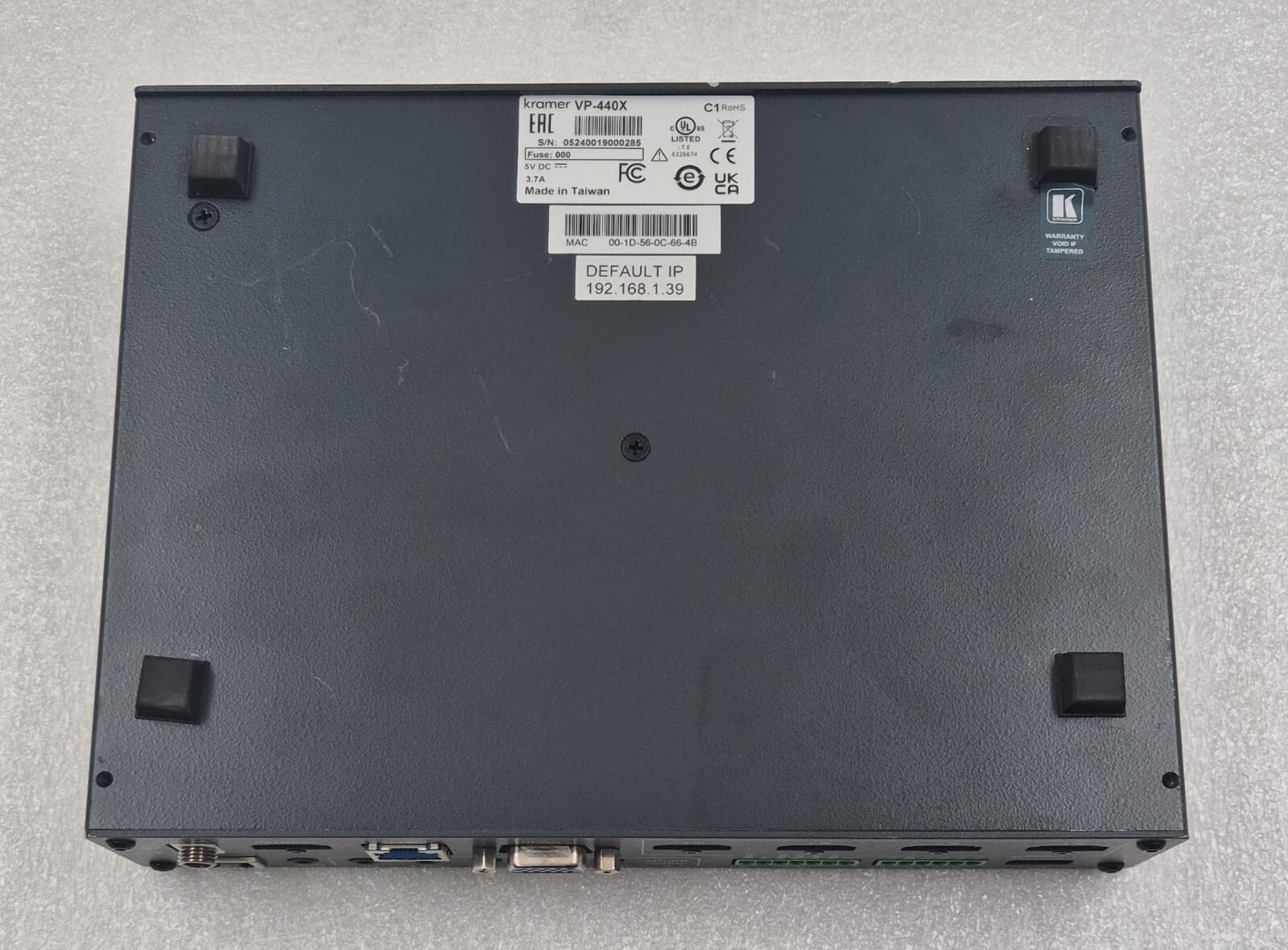KRAMER VP-440X 4K Presentation Switcher / Scaler
