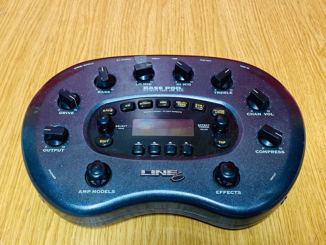 LINE6 POD HD Black Guitar Multi Effector