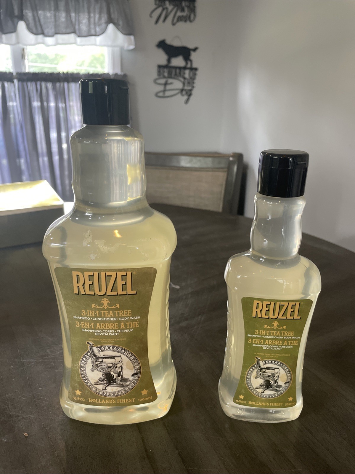 Reuzel 3-in-1 Tea Tree Shampoo Conditioner And Body 1 - 33.8 Oz 1-11.8 Oz