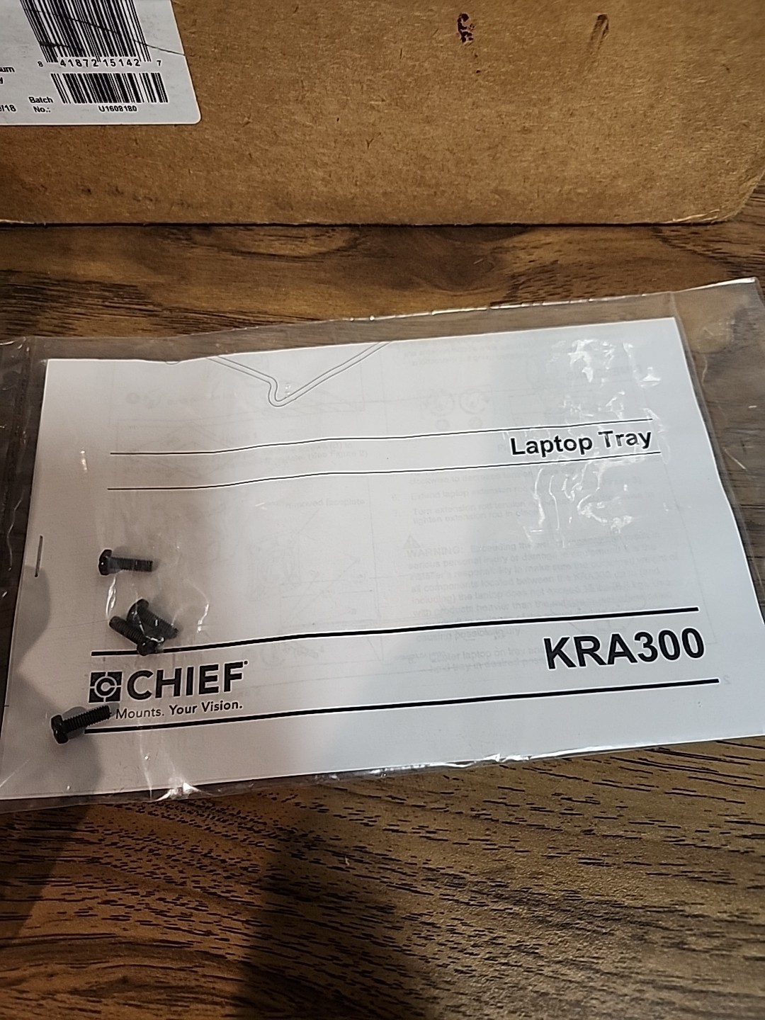 Chief KRA300S Laptop Tray Accessory (Silver)