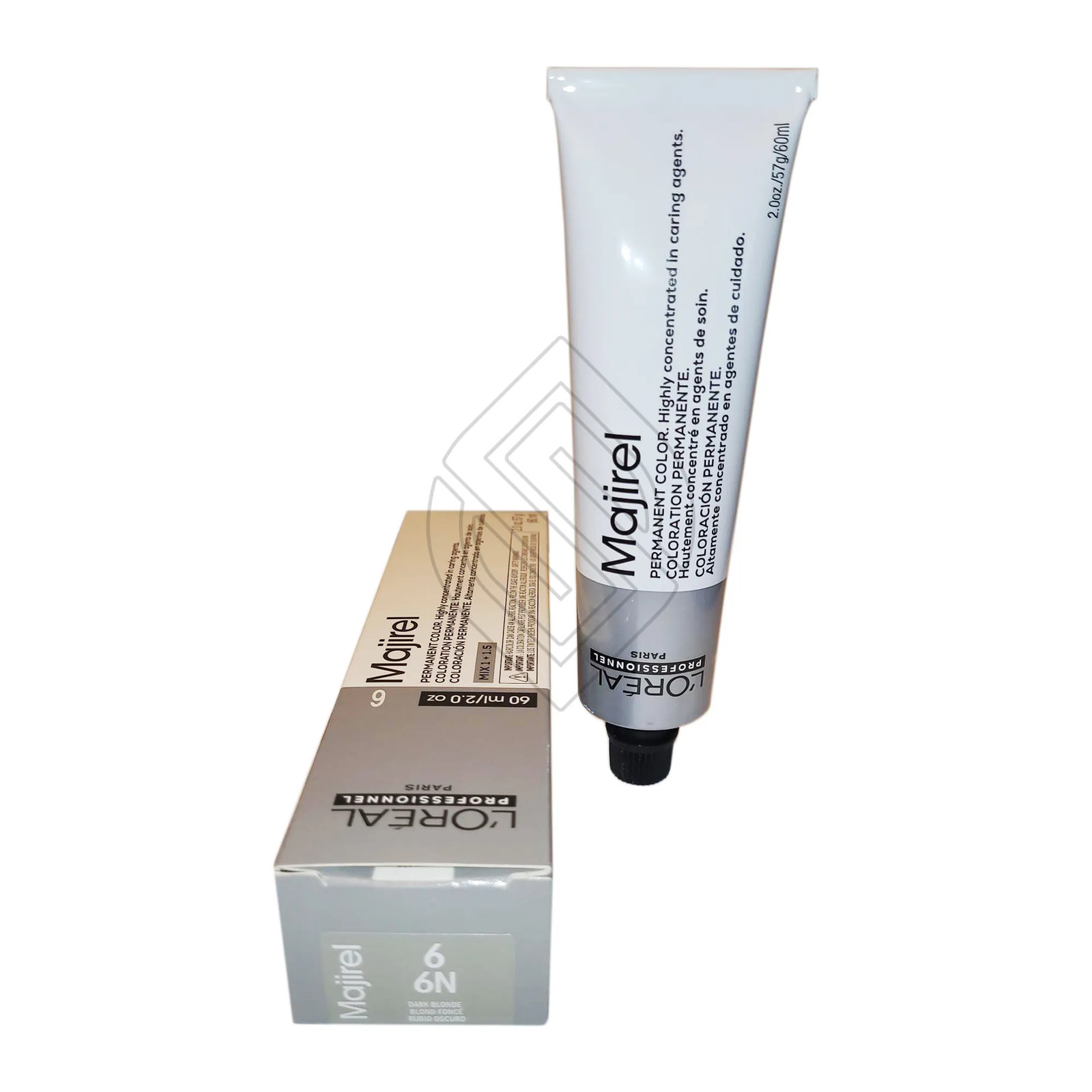 Loreal Professionnel Paris Majirel 6/6N Dark Blonde Permanent Hair Color 2oz