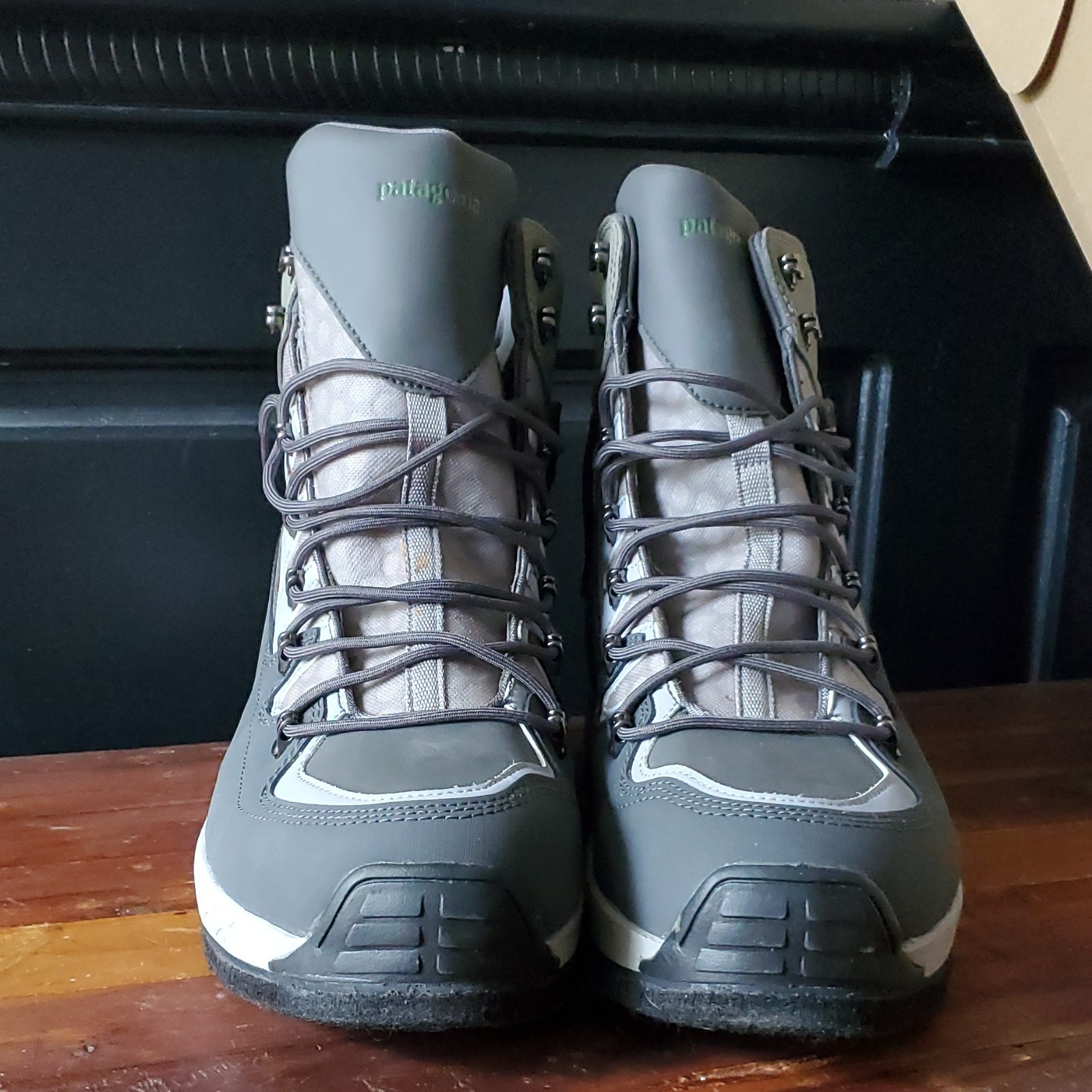 Patagonia Ultralight Wading Boots Felt Sole Gray Men's Size 14 Fly Fishing