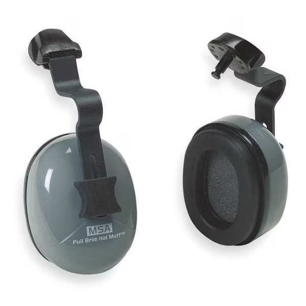 Soprano Hard Hat Mounted Ear Muffs, 25 dB NRR, Passive, Electrically Insulated,