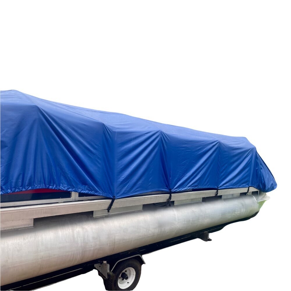 12'-18' Pontoon Boat Canvas Solution with 9" Rise