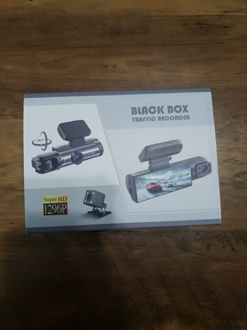 Black Box Traffic Recorder Open Box.