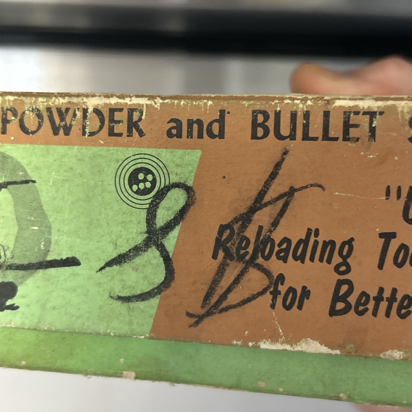 Vintage Redding Powder & Bullet Scale – Complete in Box –