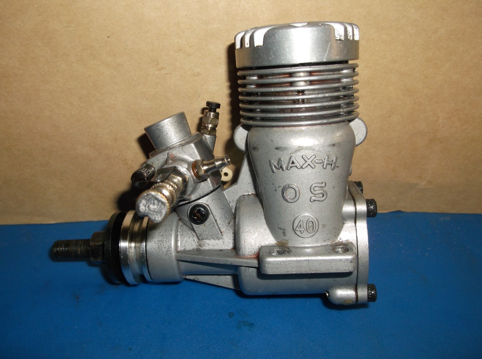 VINTAGE OS MAX H .40 R /C MODEL AIRPLANE ENGINE VG COMP. GOOD CONDITION