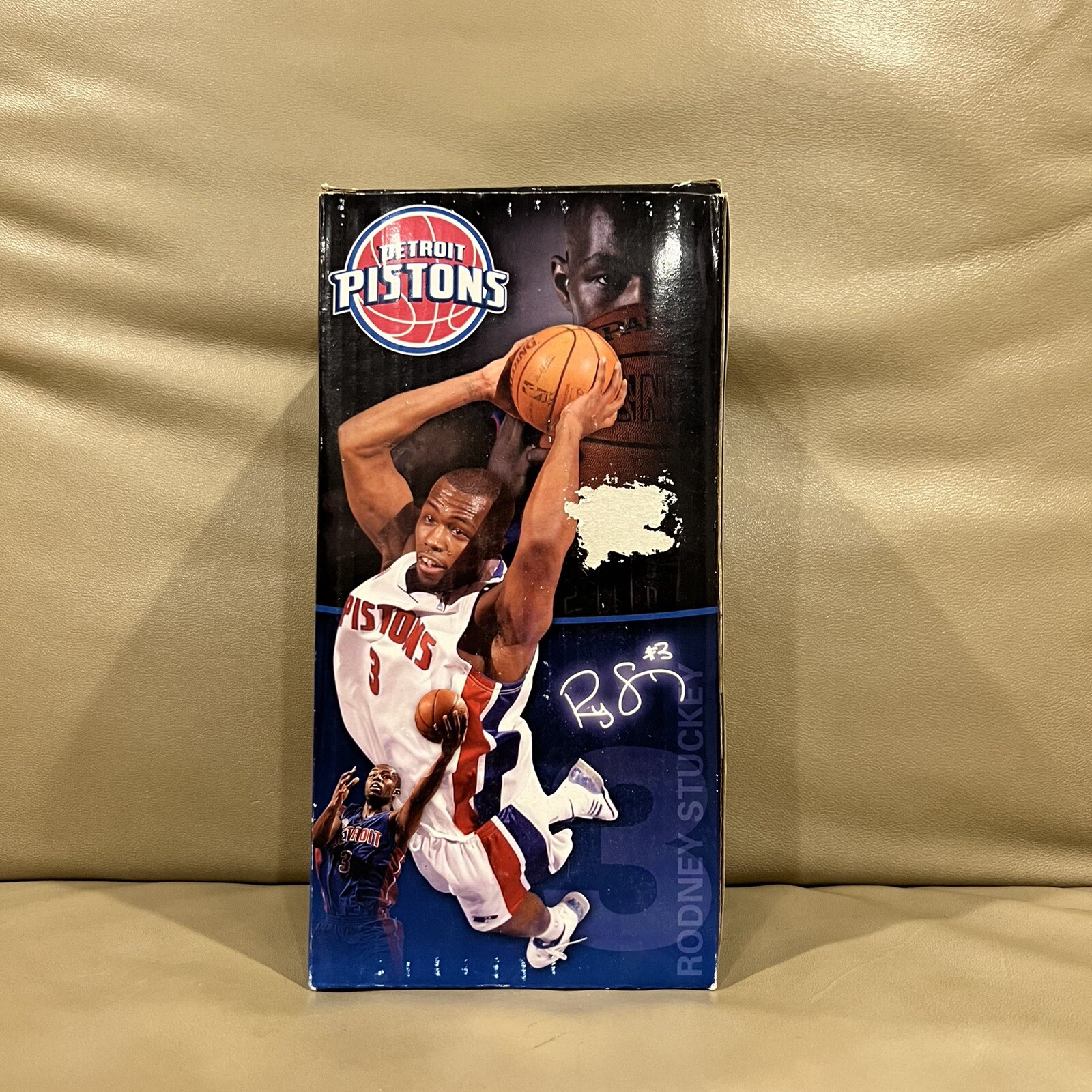 Bobble Head Rodney Stuckey NBA Official Detroit Pistons New