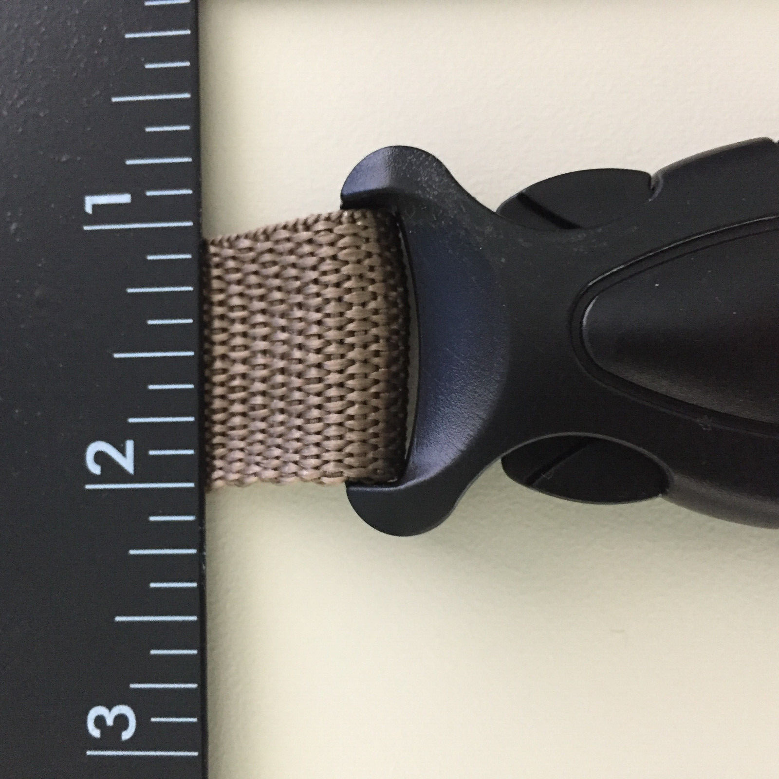 30 Buckles Black Plastic Quick Release for 1" wide webbing