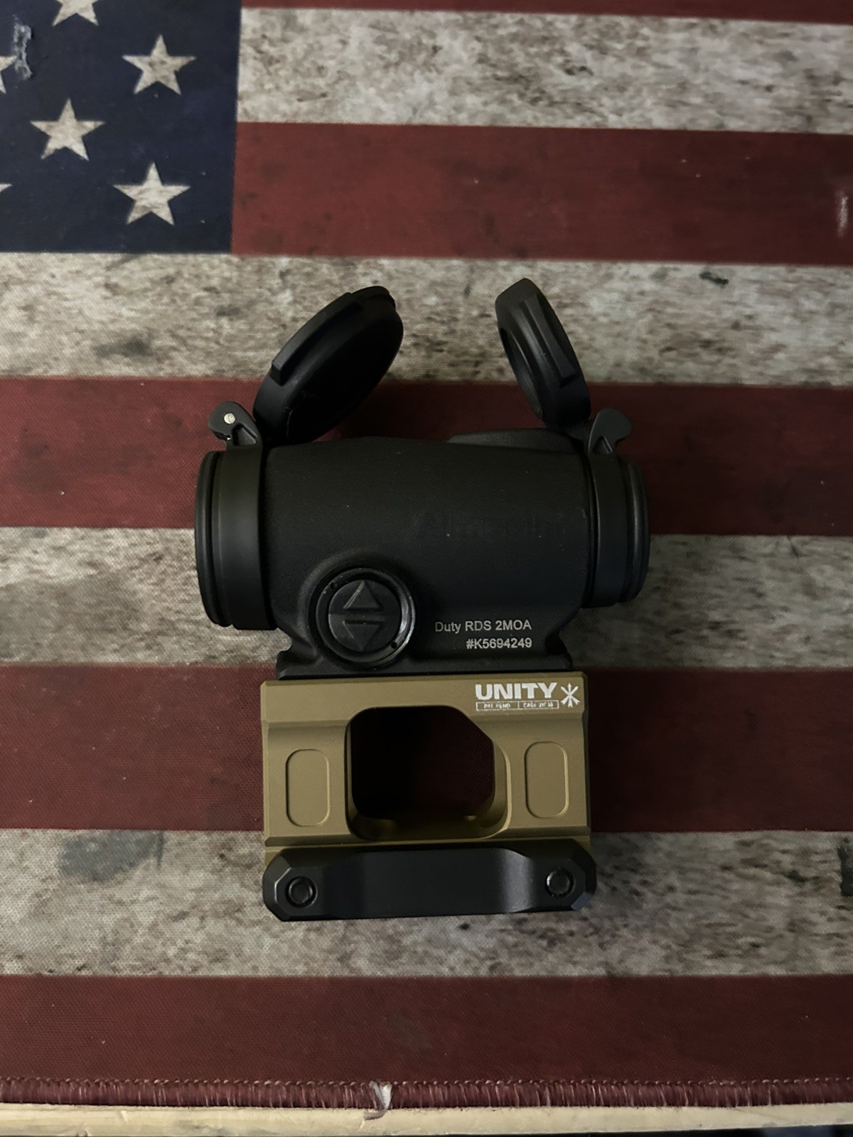 Aimpoint Duty RDS Red Dot w/ Unity Mount