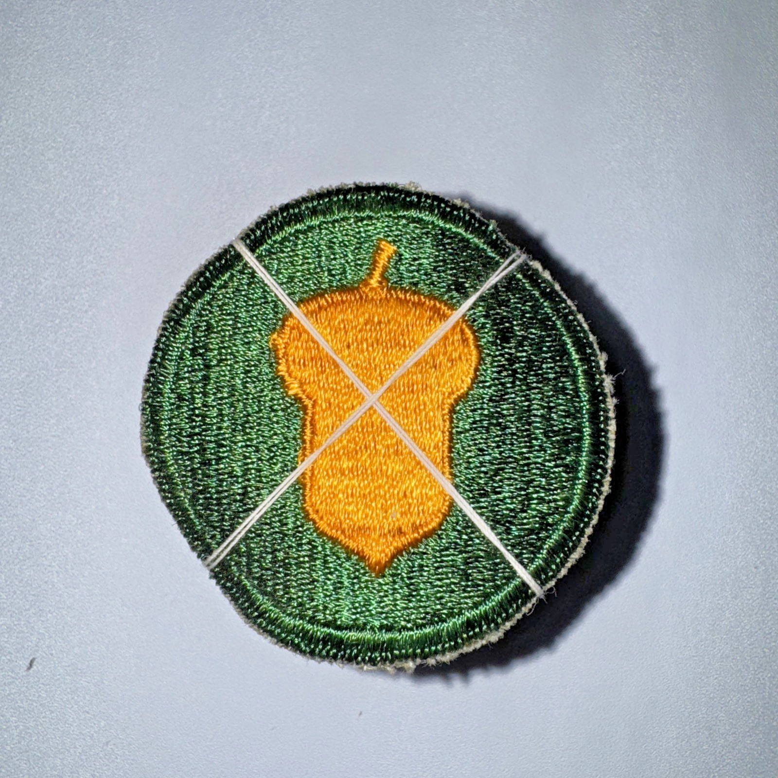 Original bundle 20 WW II era 87th Infantry Division Patches, 1944 box,dealer lot