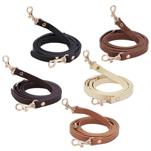 PandaHall 5 Colors 50 Inch Adjustable Length 50 Inches Classic Color-5 Pcs