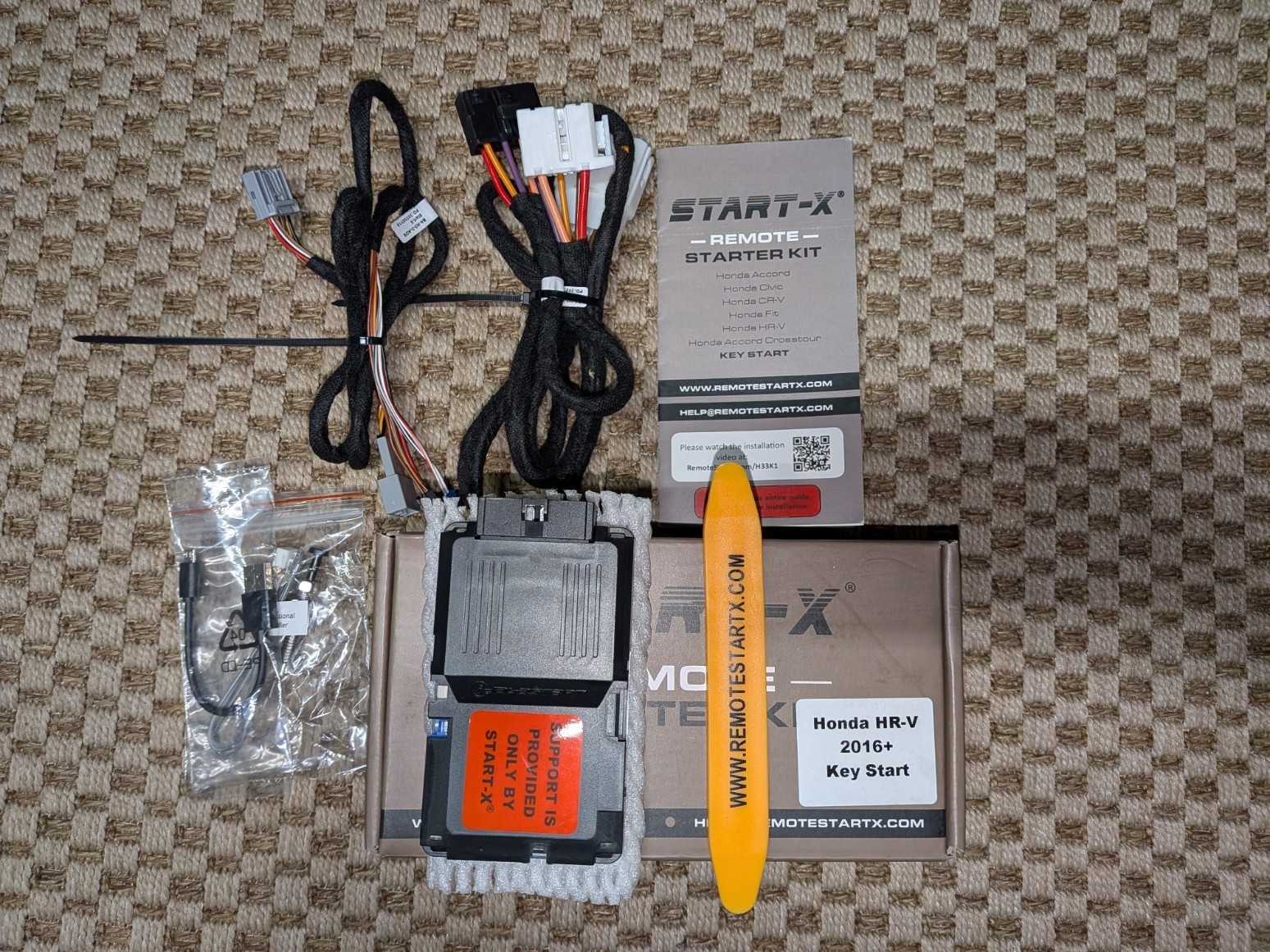 Honda HRV 2016-2022 Remote Start for KEYED Vehicle