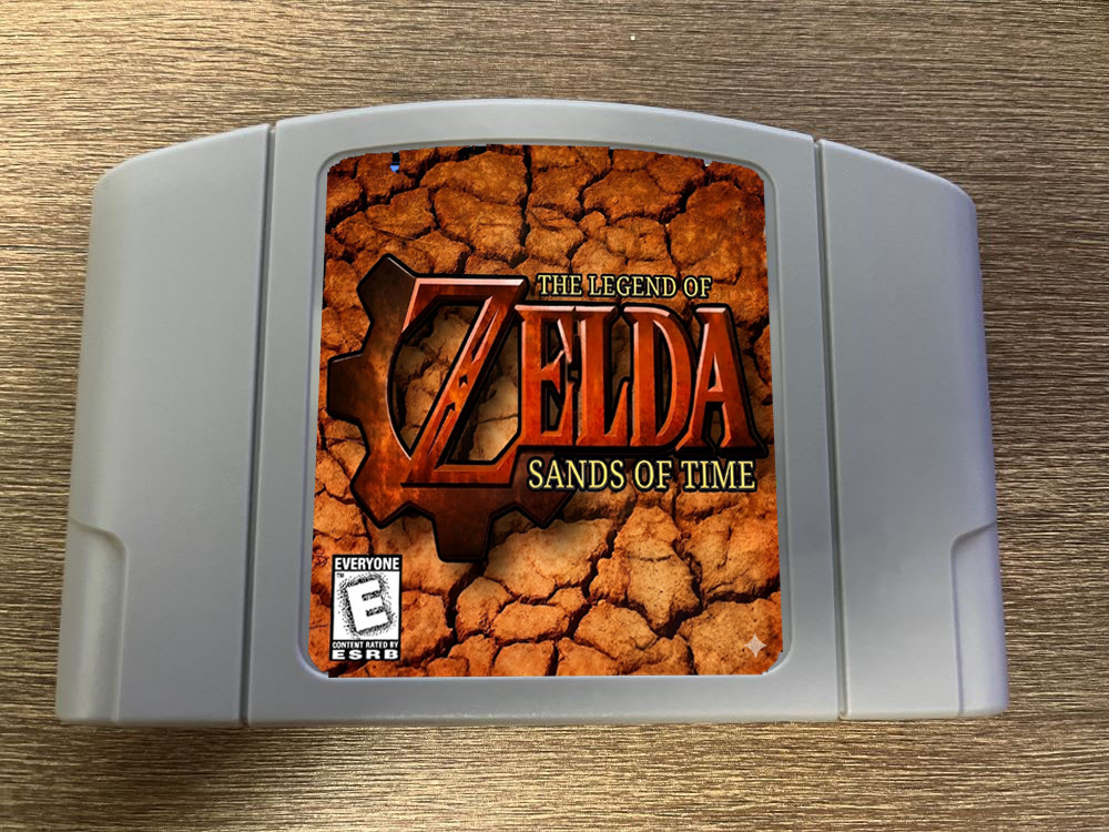 SANDS OF TIME PLAY ON N64 CONSOLE USA VERSION REDPAK