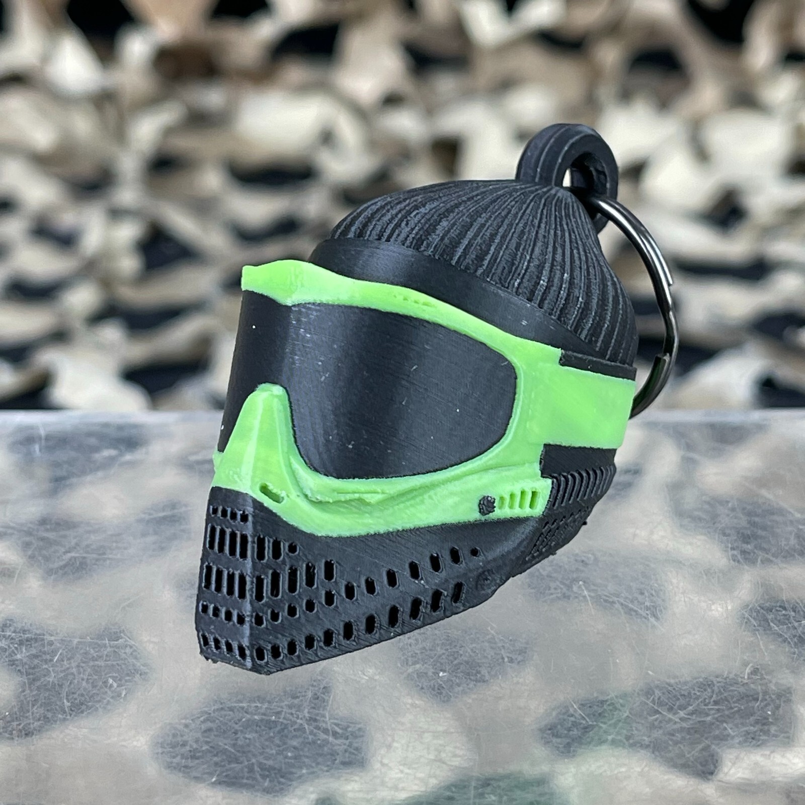 NEW Paintball DNA JT Flex Mask Keychain - Lime