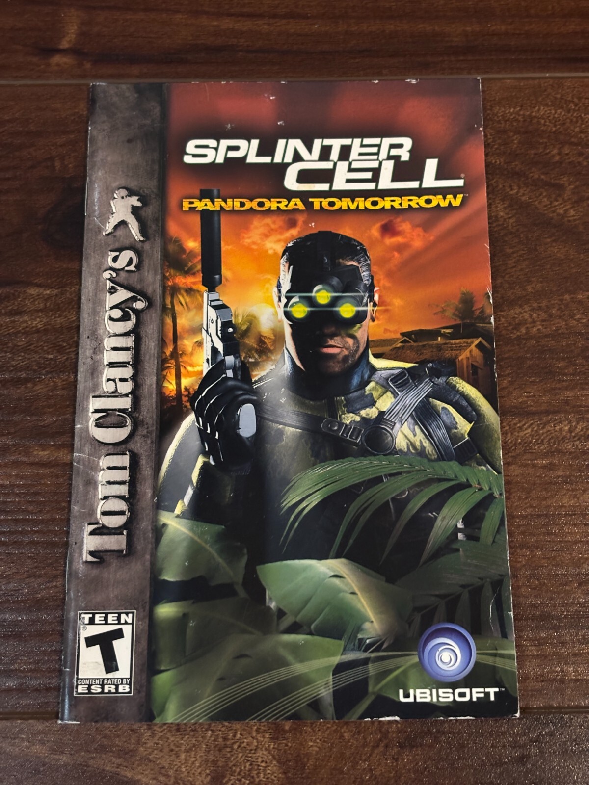 Splinter Cell Pandora Tomorrow PS2 Playstation 2 Instruction Manual Only
