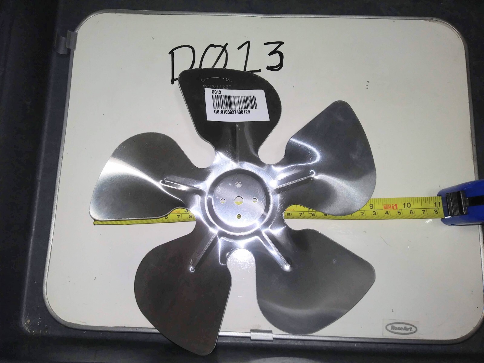 METAL CONDENSER FAN BLADE / D013