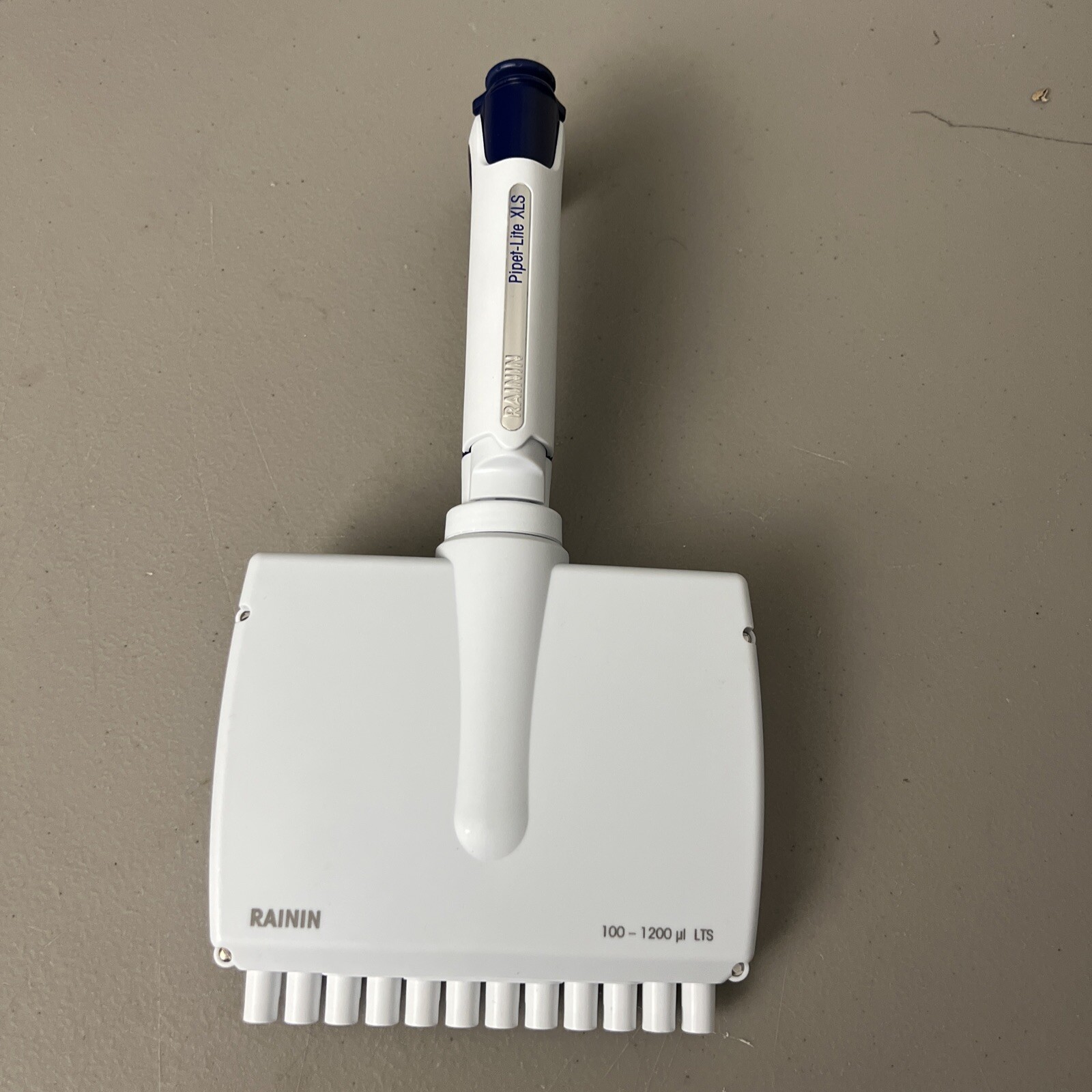 NICE Rainin Pipet-Lite XLS 12 Channel Multichannel L1200 Pipette LTS TIPS