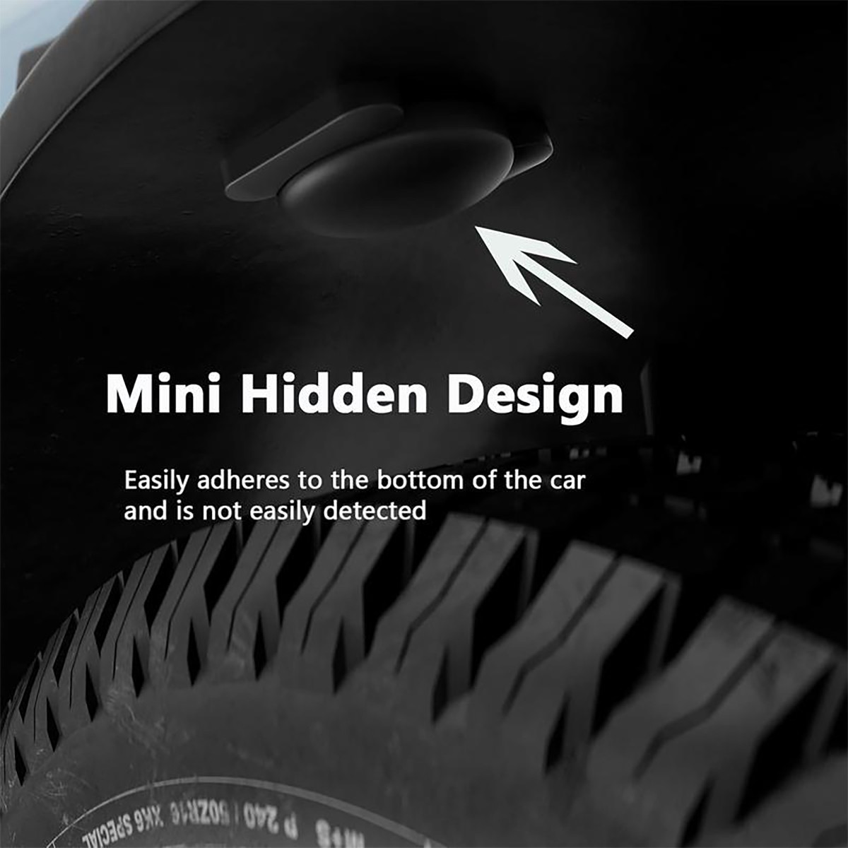 GPS Tracker for Vehicles Hidden Car Tracking Device Compatible with iPhone iOS
