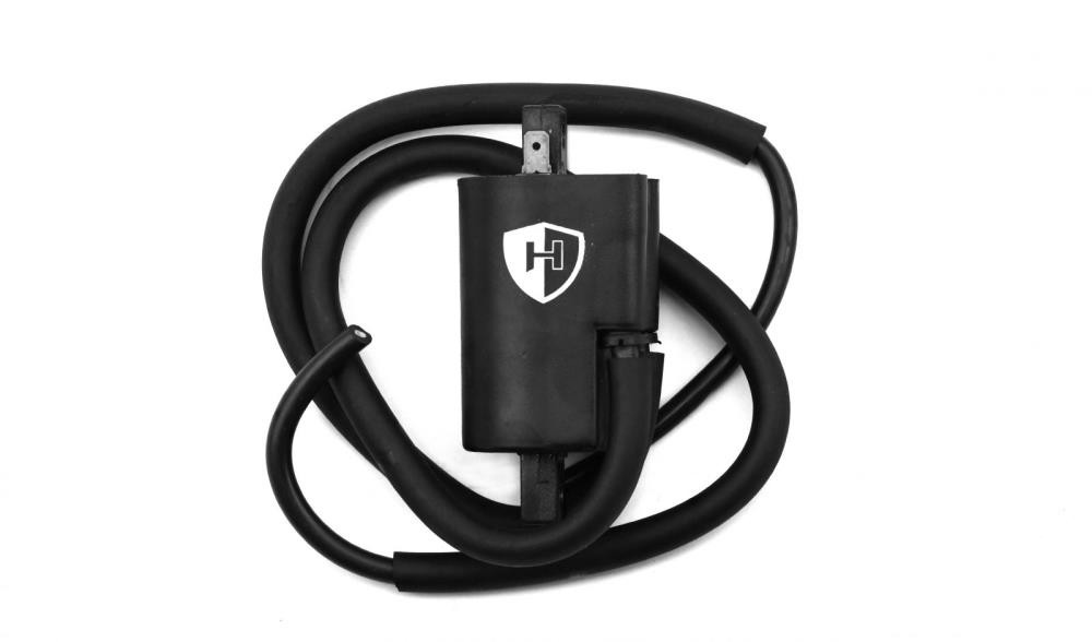 Ignition HT Coil 12v CDI Twin Lead 2 Spade (90mm) Suz Ref 33410-33E10