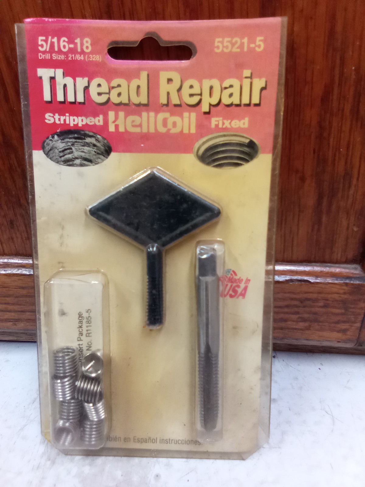 Helicoil Thread Repair 5521-5 Size 5/16-18 Made In USA
