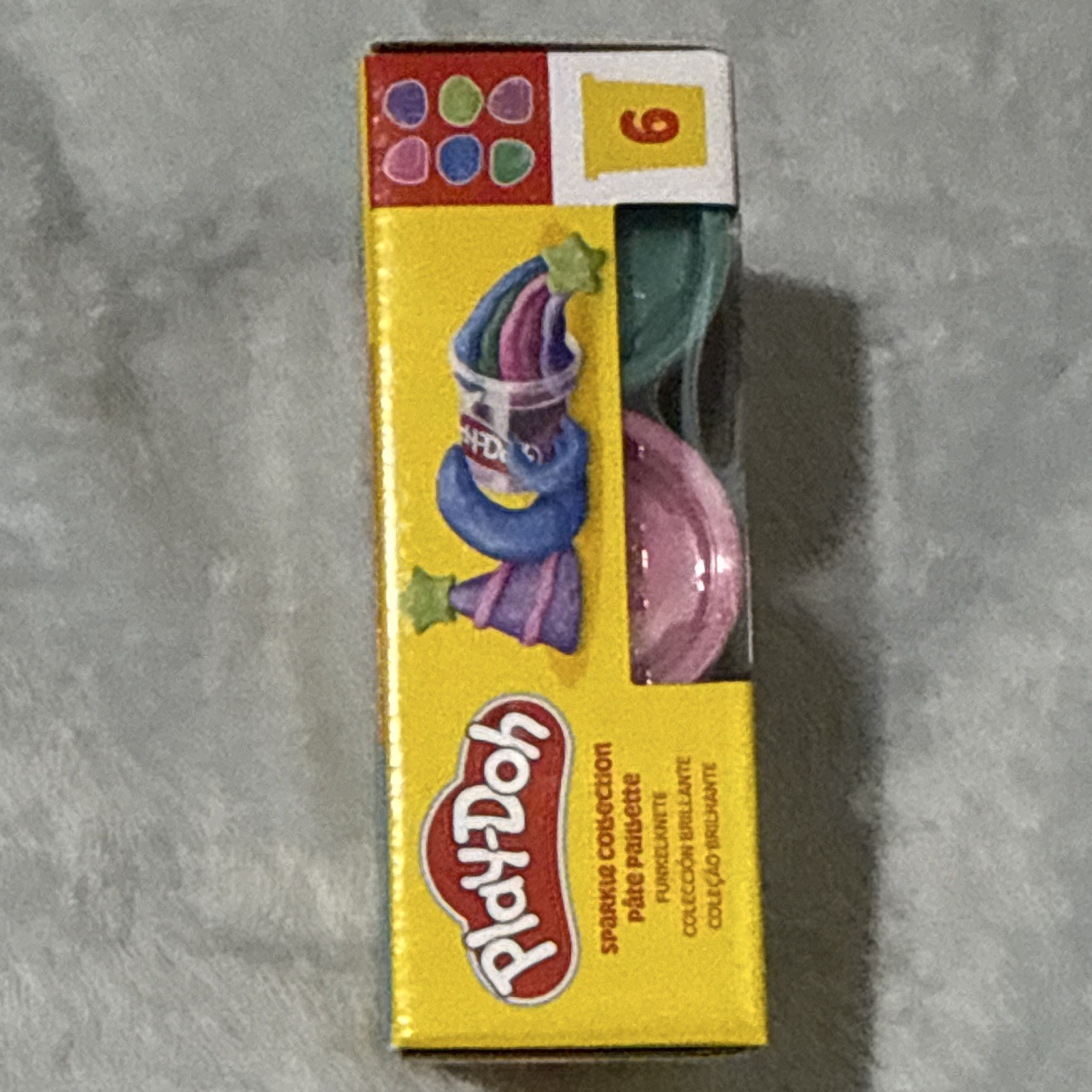 Play-Doh Sparkle Collection 6-Pack Modeling Compound Set, 6 Cans, Ages 2+
