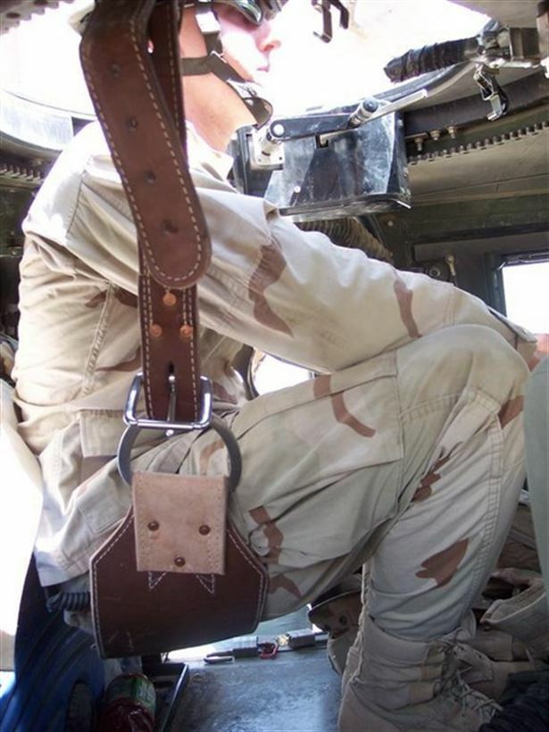 US Cooper Sling Gunners Seat HMMWV Battle Saddle Made in USA