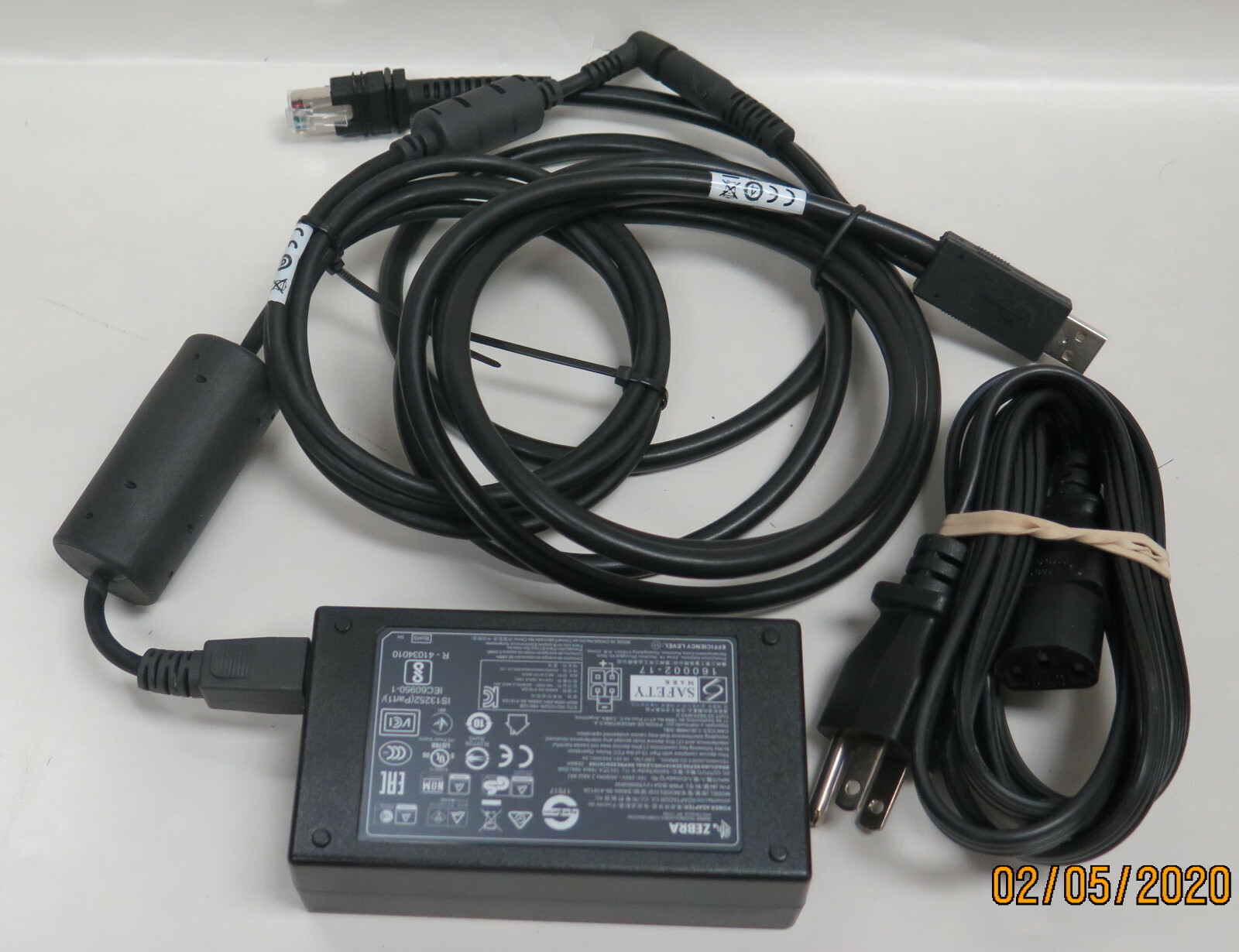 Zebra Motorola Scanner USB Cable CBA-U42-S07PA STB3678 Cradle FLB3678R Li3678