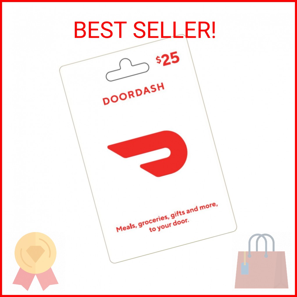 DoorDash Physical Gift Card - $25