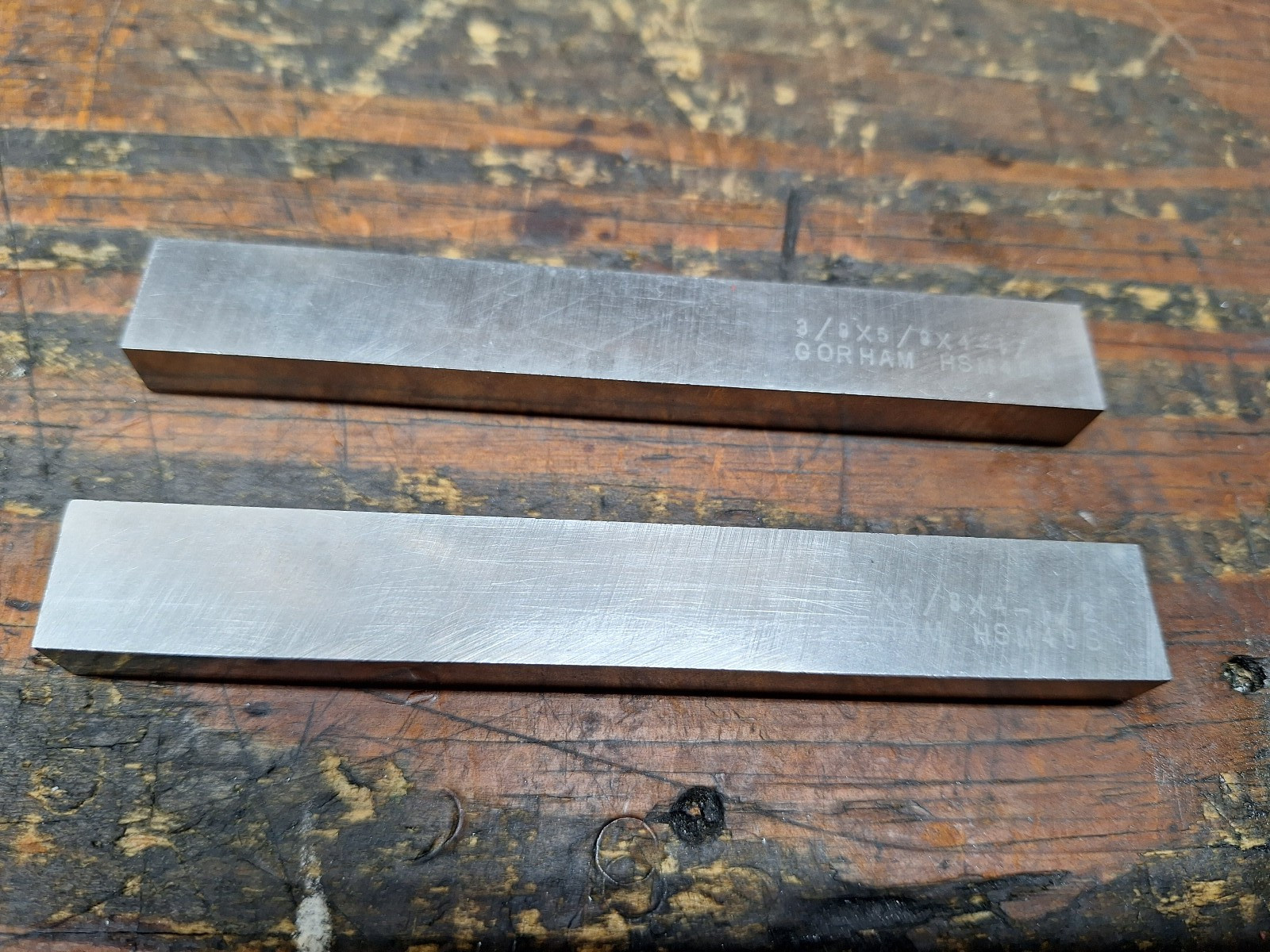 3/8x5/8x4 1/2 GORHAM M40B HSS USA TOOL BIT BLANK