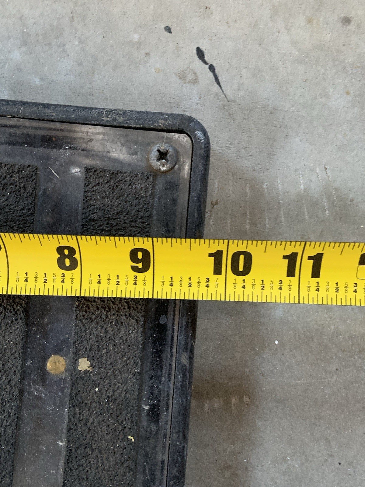 Water Claw Deluxe Small 8" x 14" Sub Surface Flood Extractor