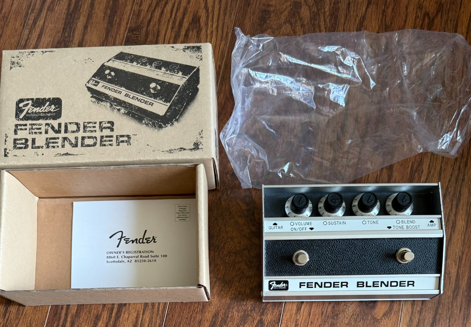 2000's Fender Blender Fuzz Pedal w/ Original Box