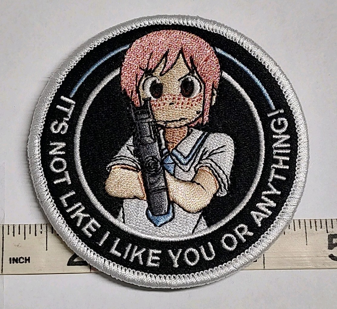 Anime Patch Embroidered Hook And Loop Waifu Ecchi Tactical Moral Airsoft C