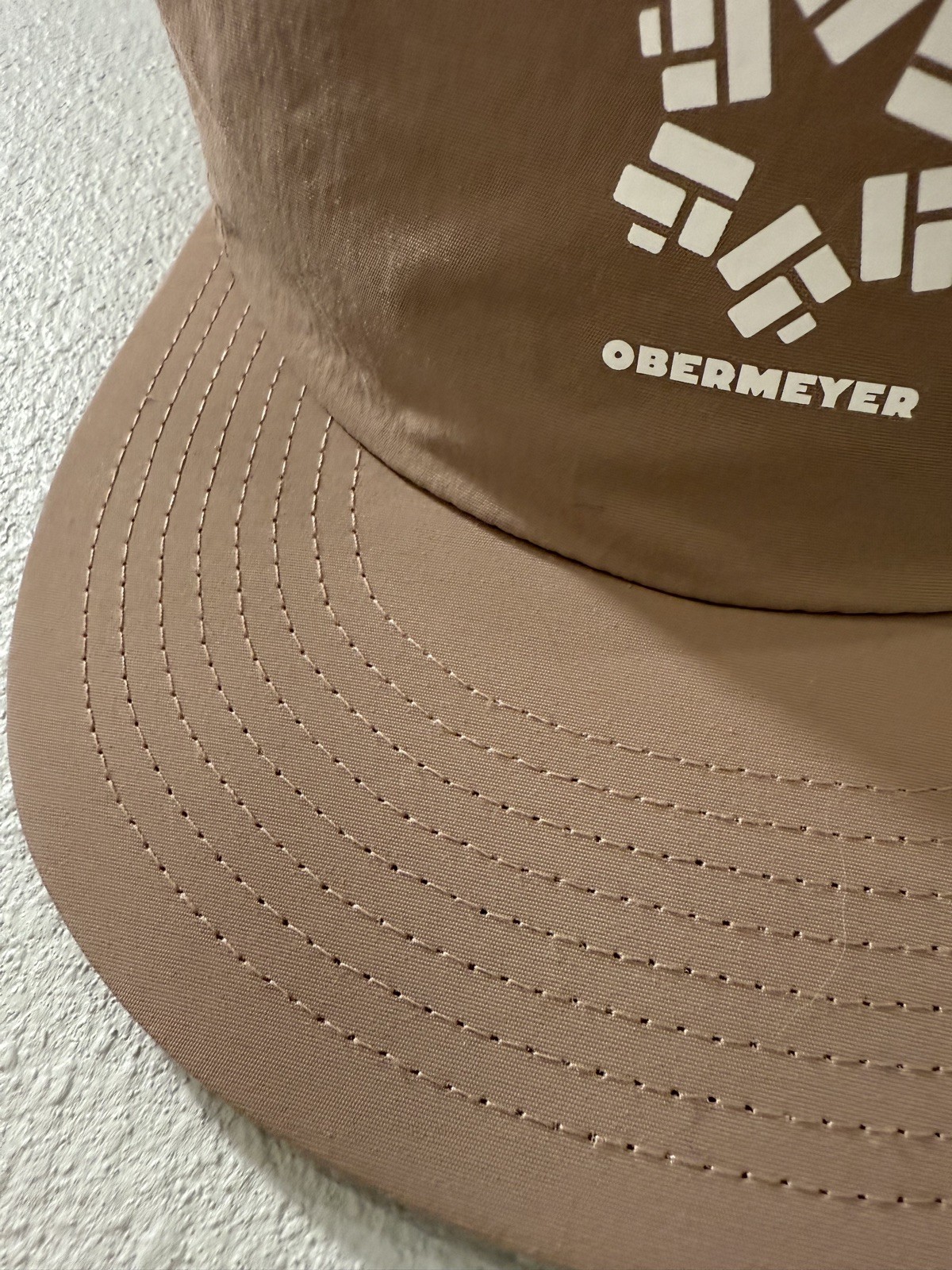 OBERMEYER Unisex Snapback Hat Blush Pink Surf Lightweight