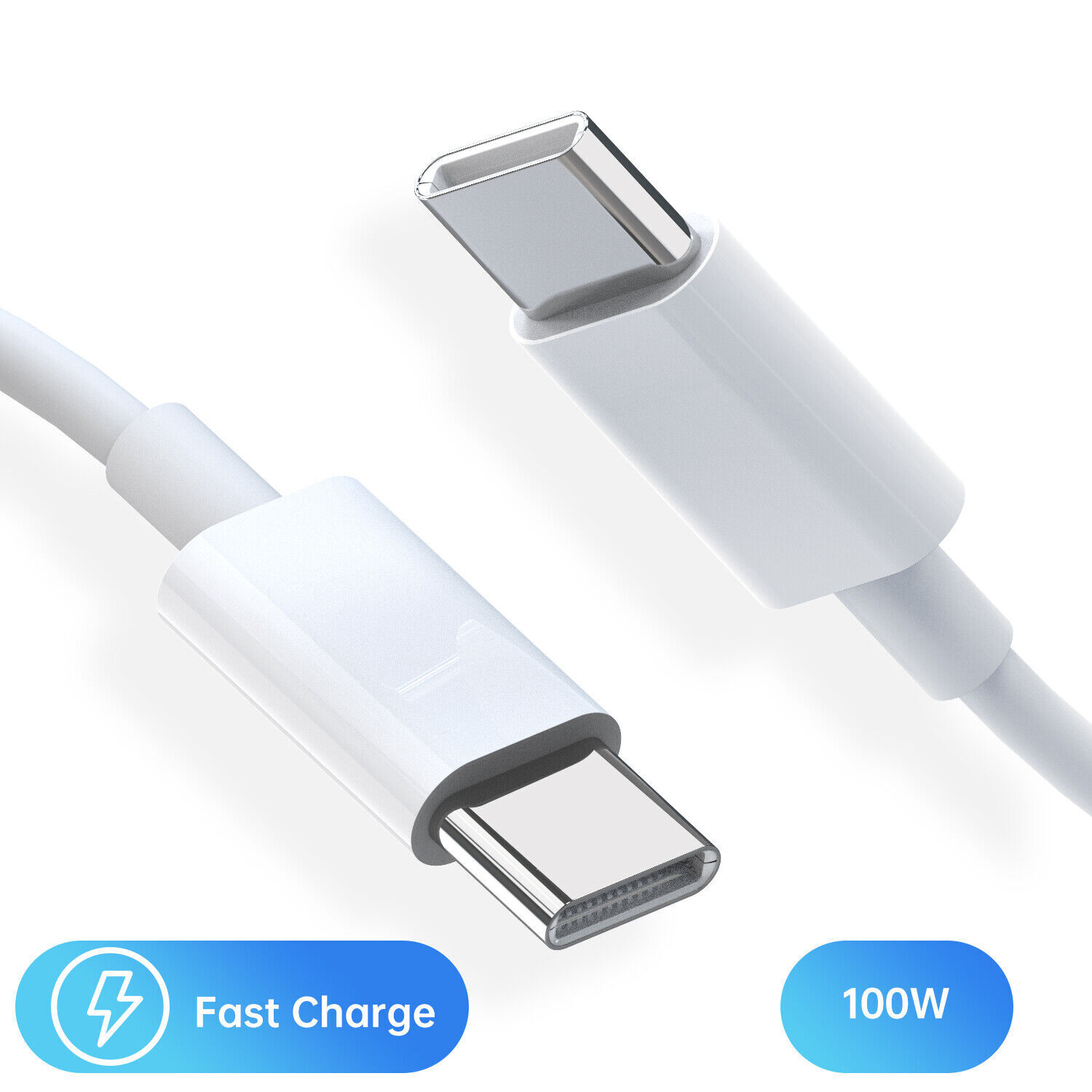 3 Pack PD 100W Fast Charging Cord Type-C Charger for iPhone 15 16 17 USB C Cable