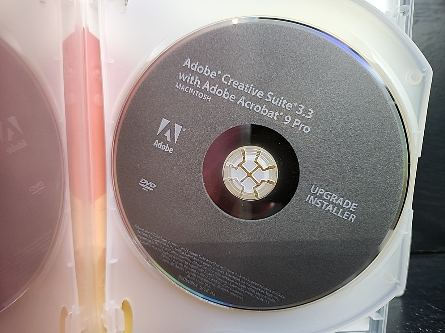 Adobe Creative Suite 3 Design Premium DVDs With Serial Number Macintosh 5 Discs