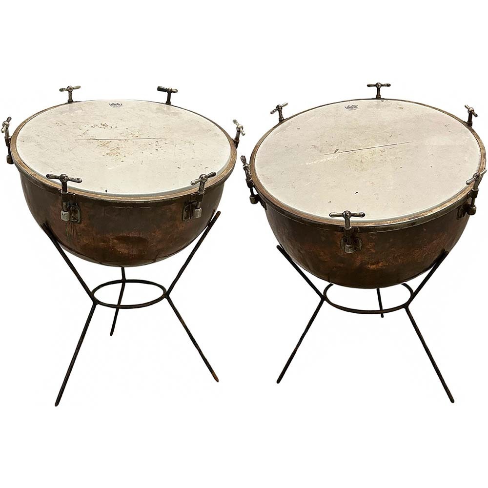 Wurlitzer Copper Orchestra Drums