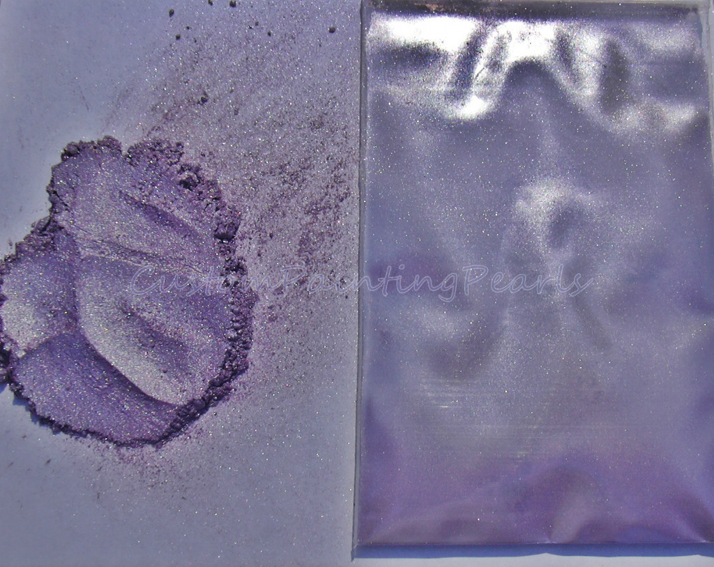 25g Lavender pearl Acrylic Lacquer Clear Base Coat Single Stage Auto Paint HOK