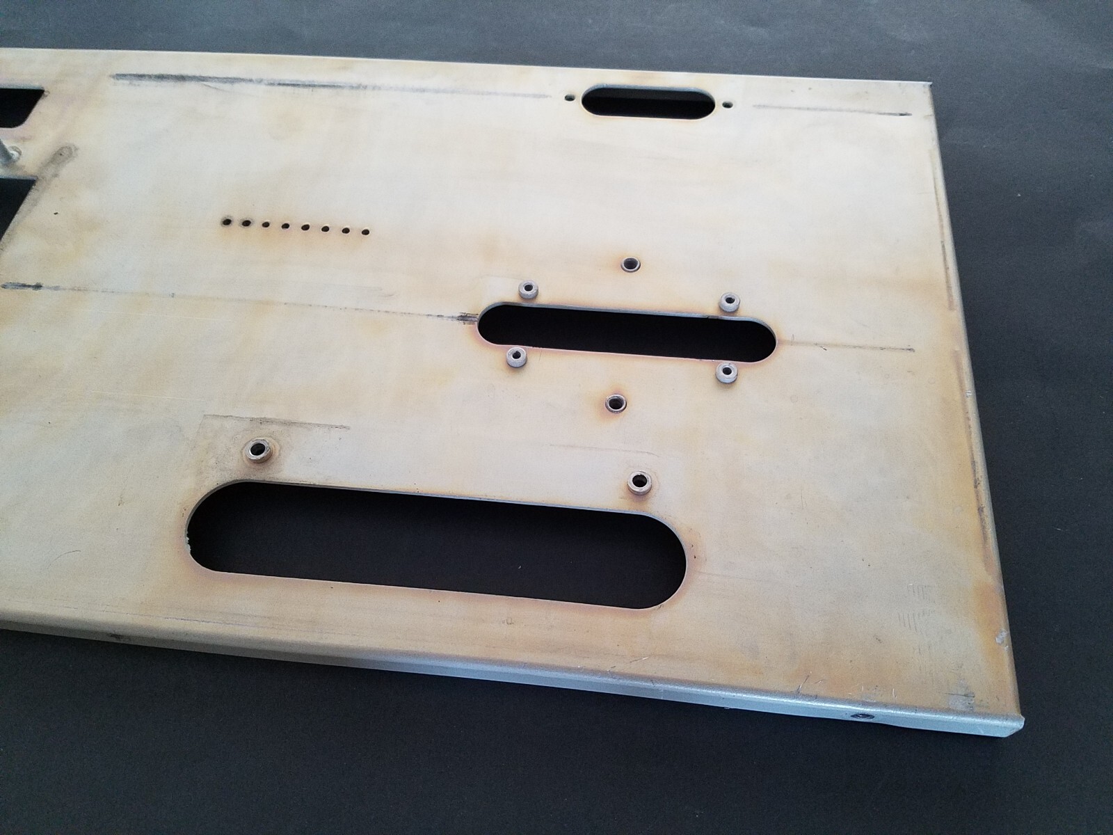Metal Panel for a FLUKE 5100B Calibrator