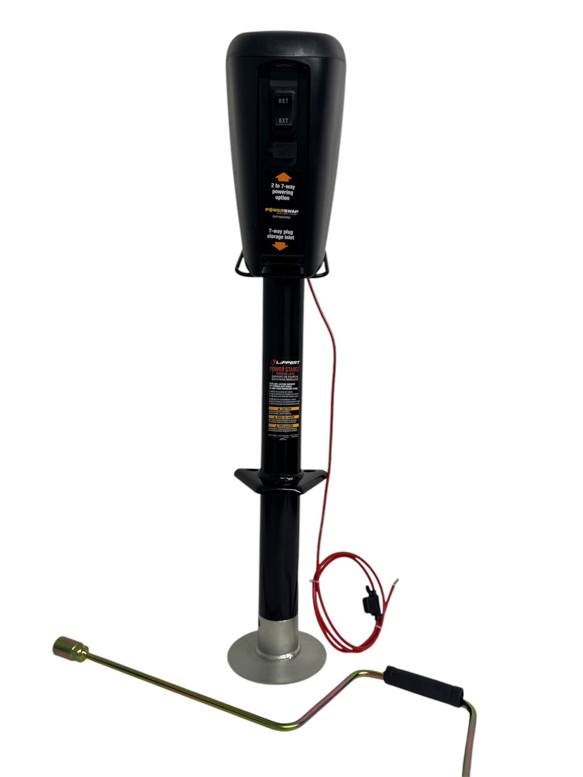 LCI Lippert Electric Power Stance Tongue Jack 18" Lift 3500lbs RV Camper Trailer