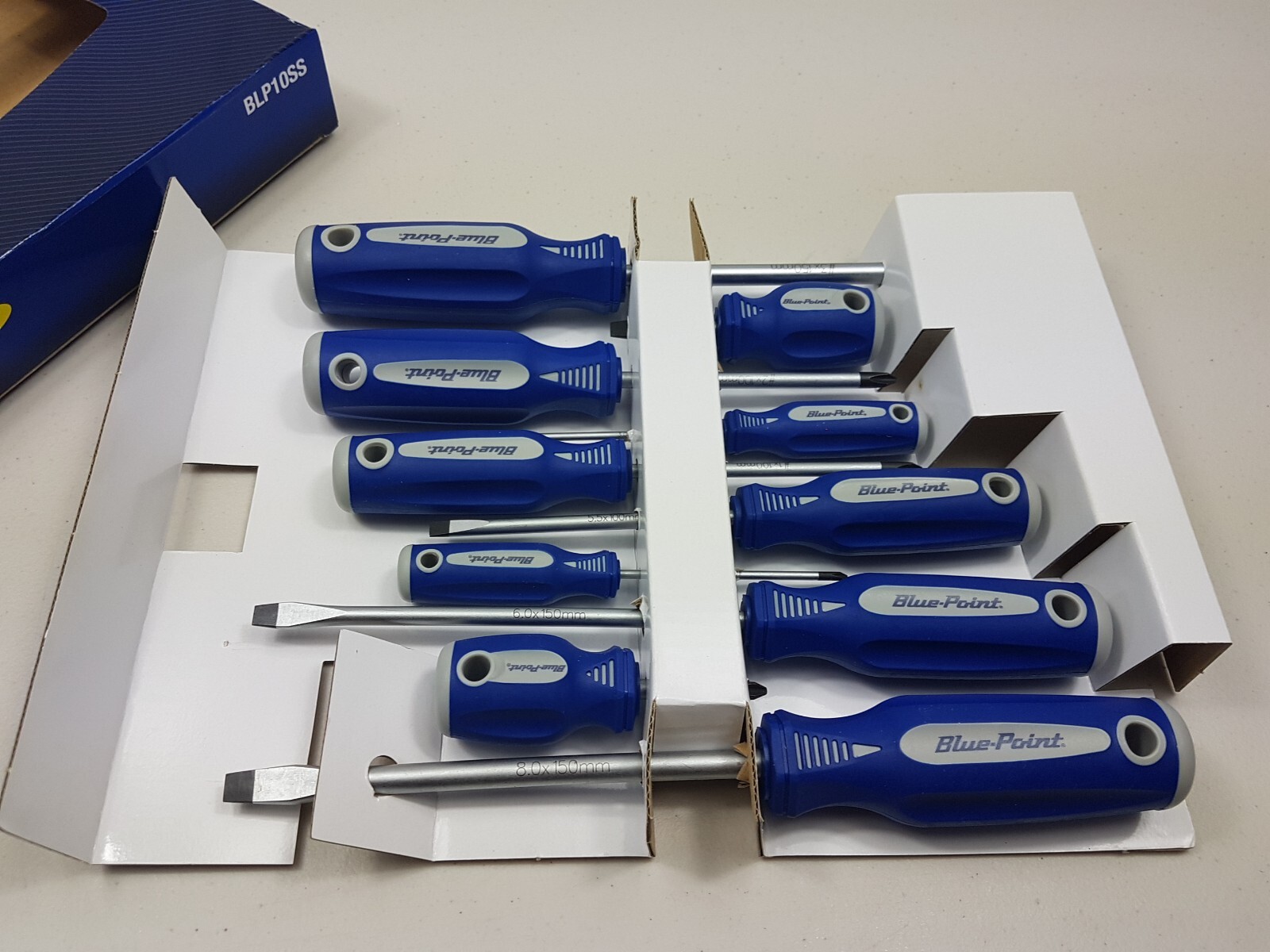 Blue Point 10pc Screwdriver Set - As sold by Snap On.