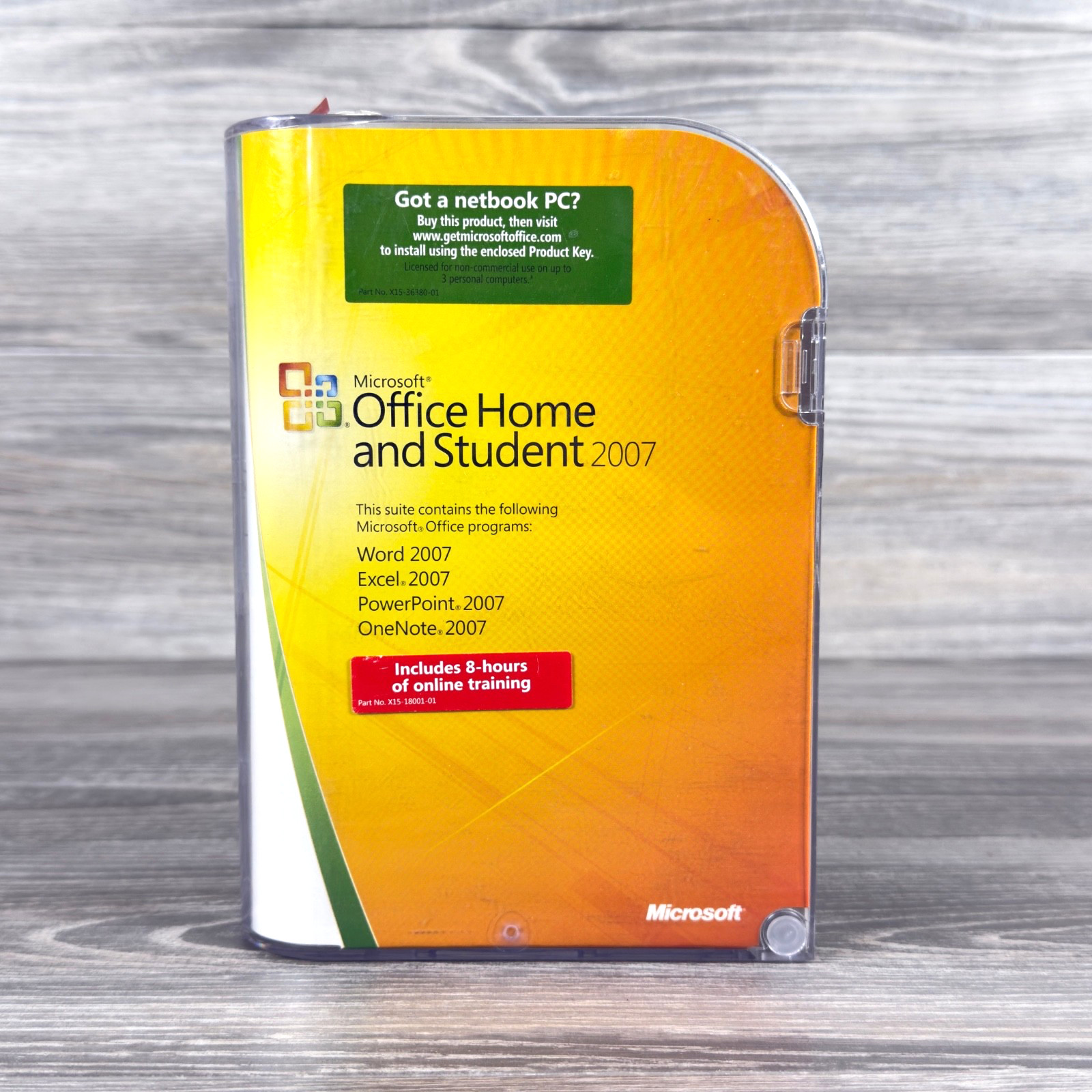 Microsoft MS Office 2007 Home and Student Licesned for 3 PCs Full Retail Box