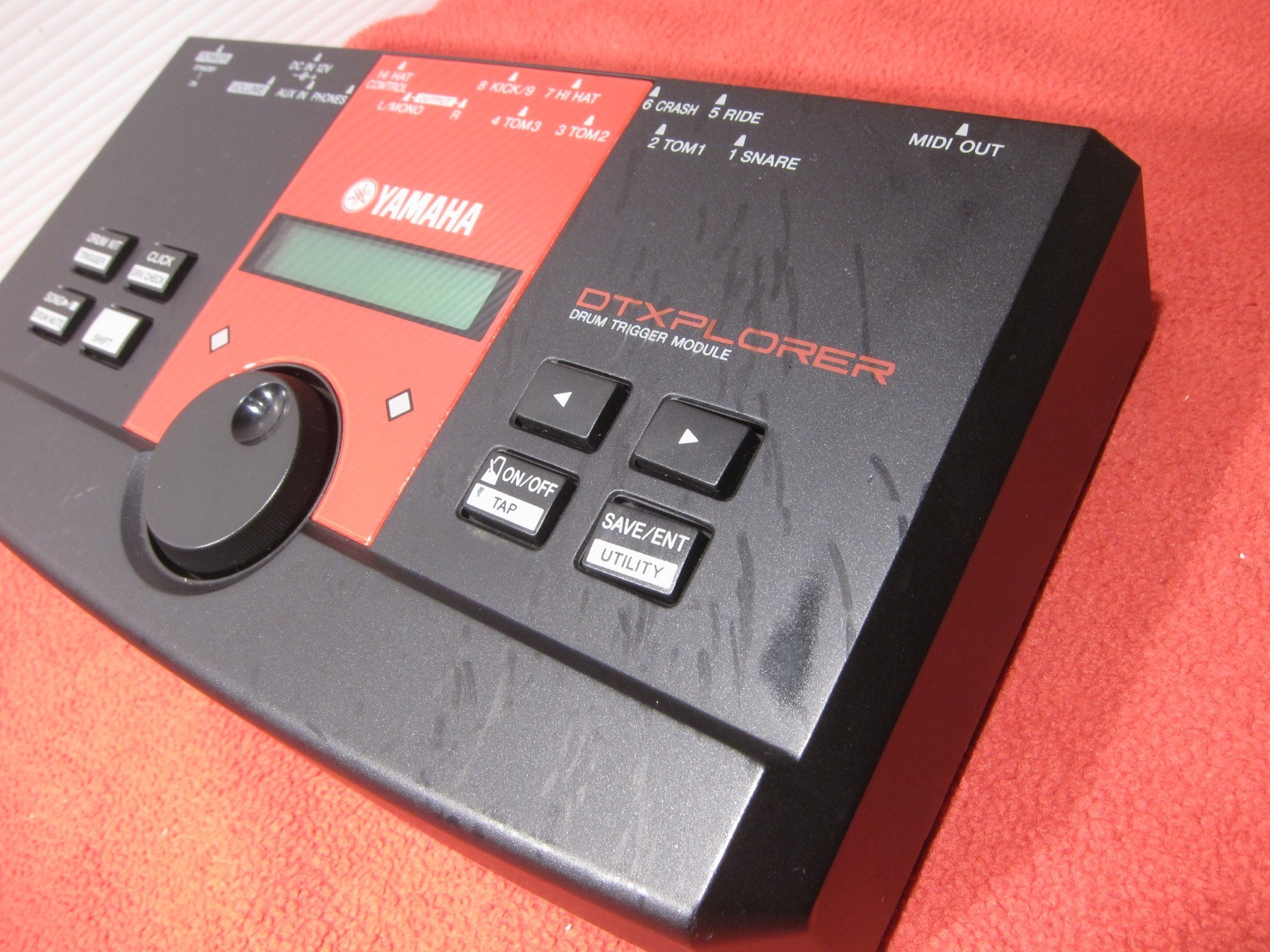 Yamaha DTXPLORER Drum Trigger Module Electronic Drum Tested w/ power supply
