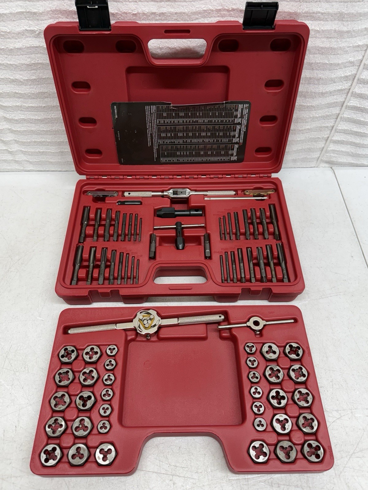 MAC Tools TD76COMBOS-US 76-PC SAE & Metric Tap and Hex Die Set. Retails for $545