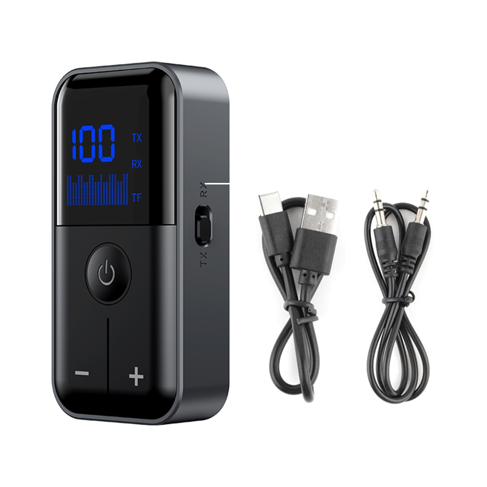 Bluetooth 5.4 Audio Adapter Wireless Receiver Transmitter TF Card MP3 Player