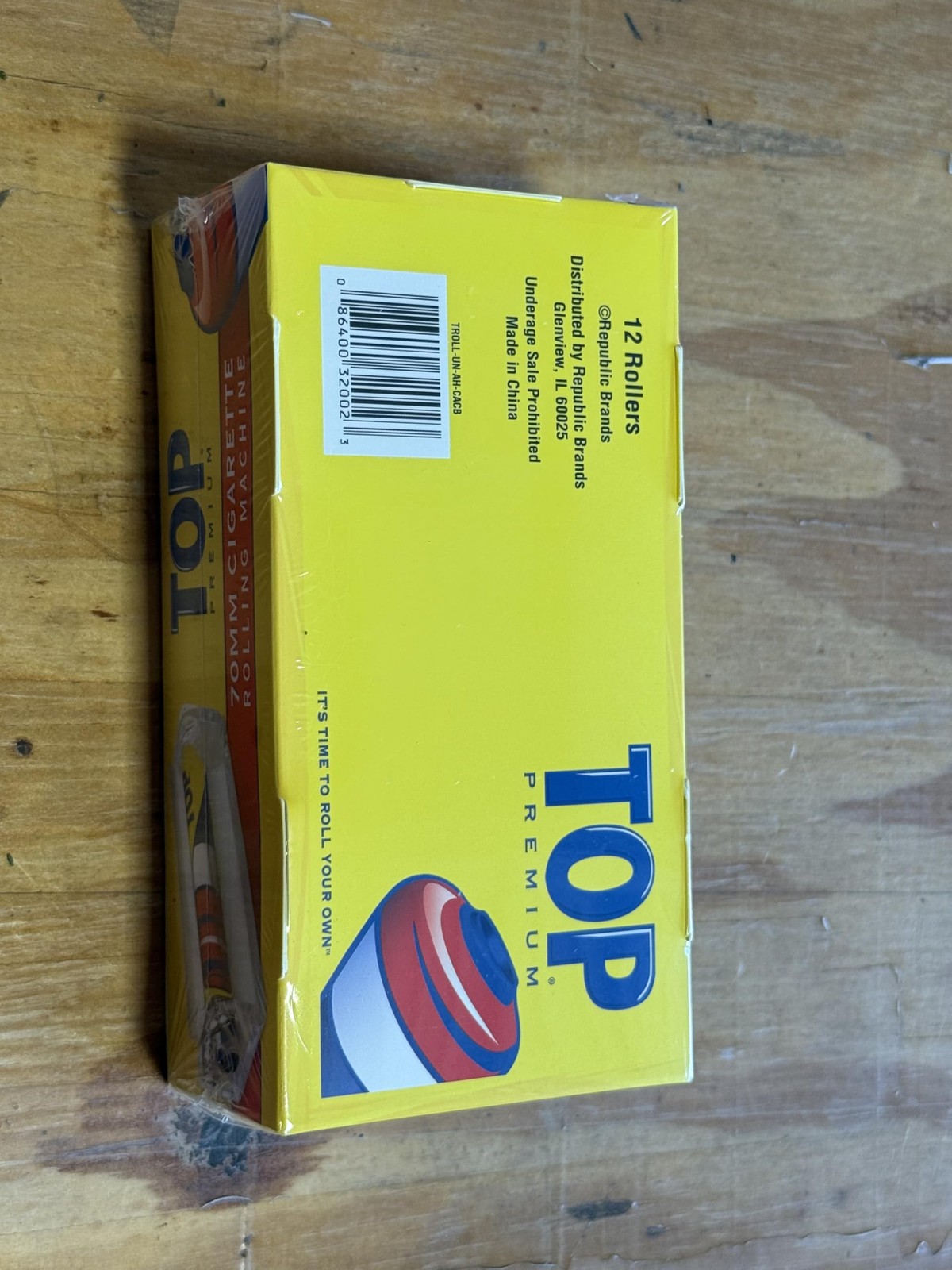 TOP Rolling Machine DISPLAY - 70mm Single Wide Rolling Machine - (Box of 12 R...