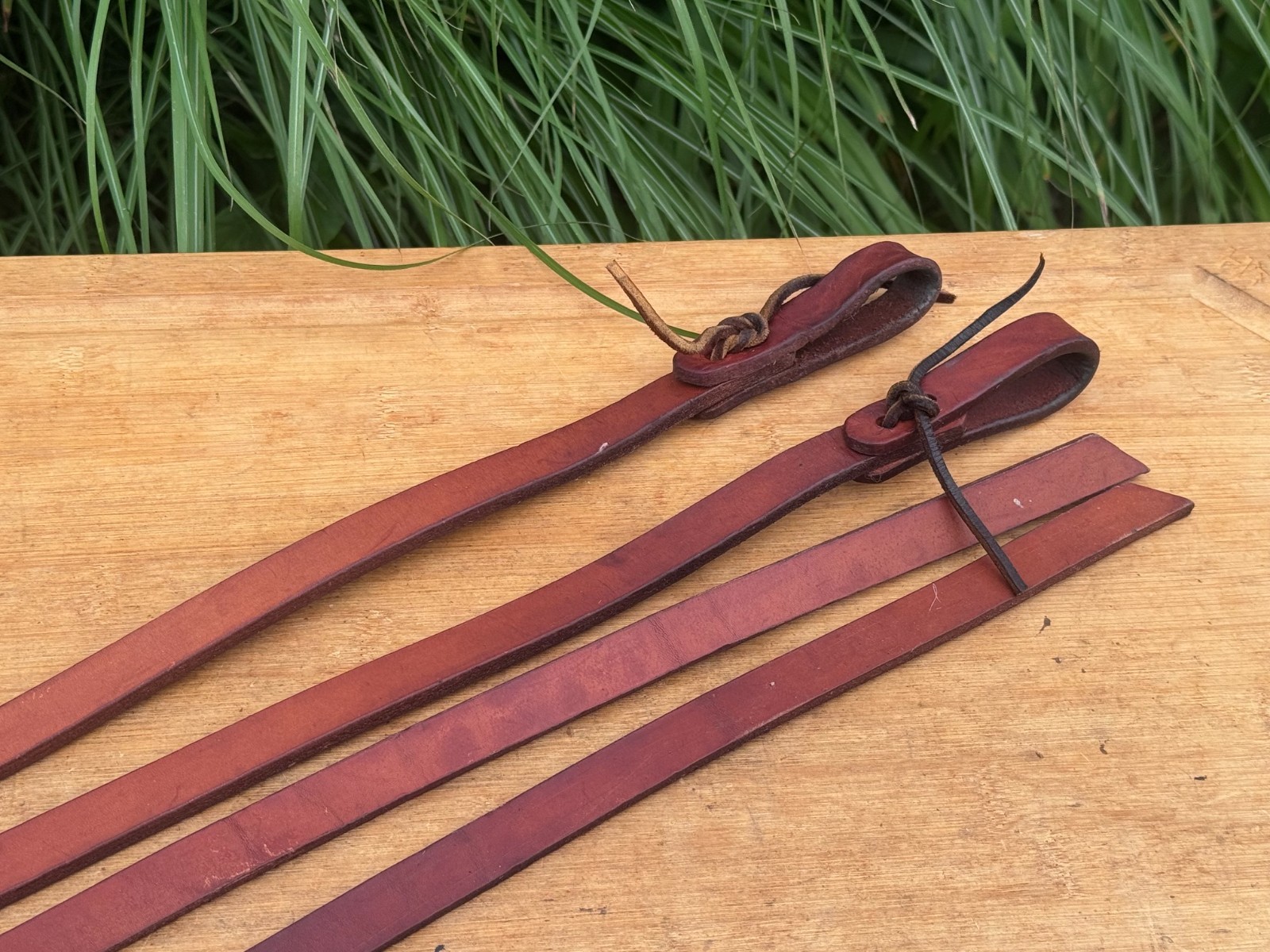 Western Split Reins ~ 7'6" x 3/4" ~ Excellent Condition