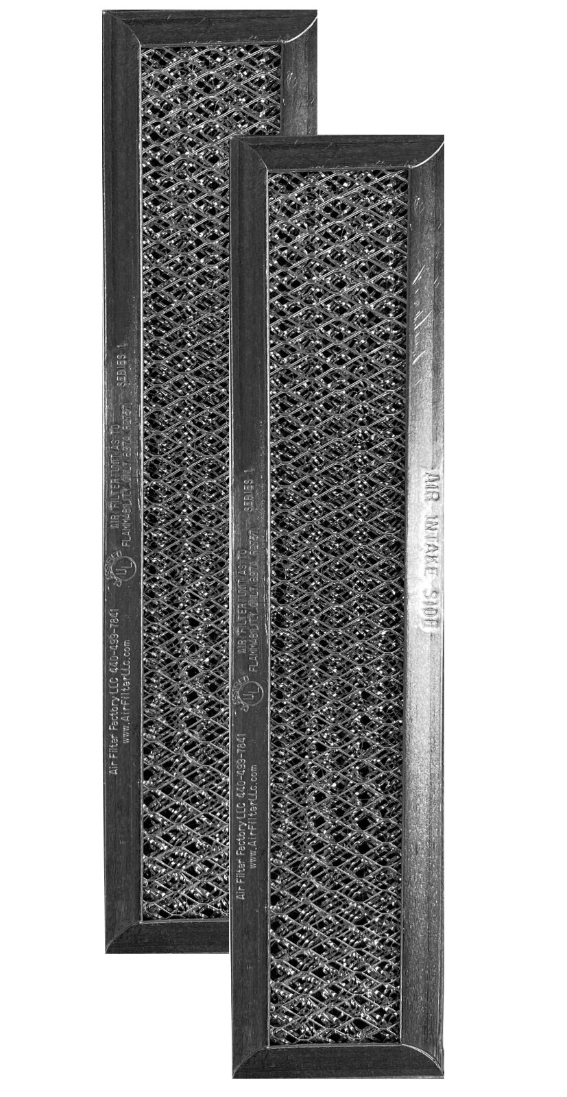 Compatible GE WB02X11550 Microwave Charcoal Carbon Replacement Filters 2 Pack