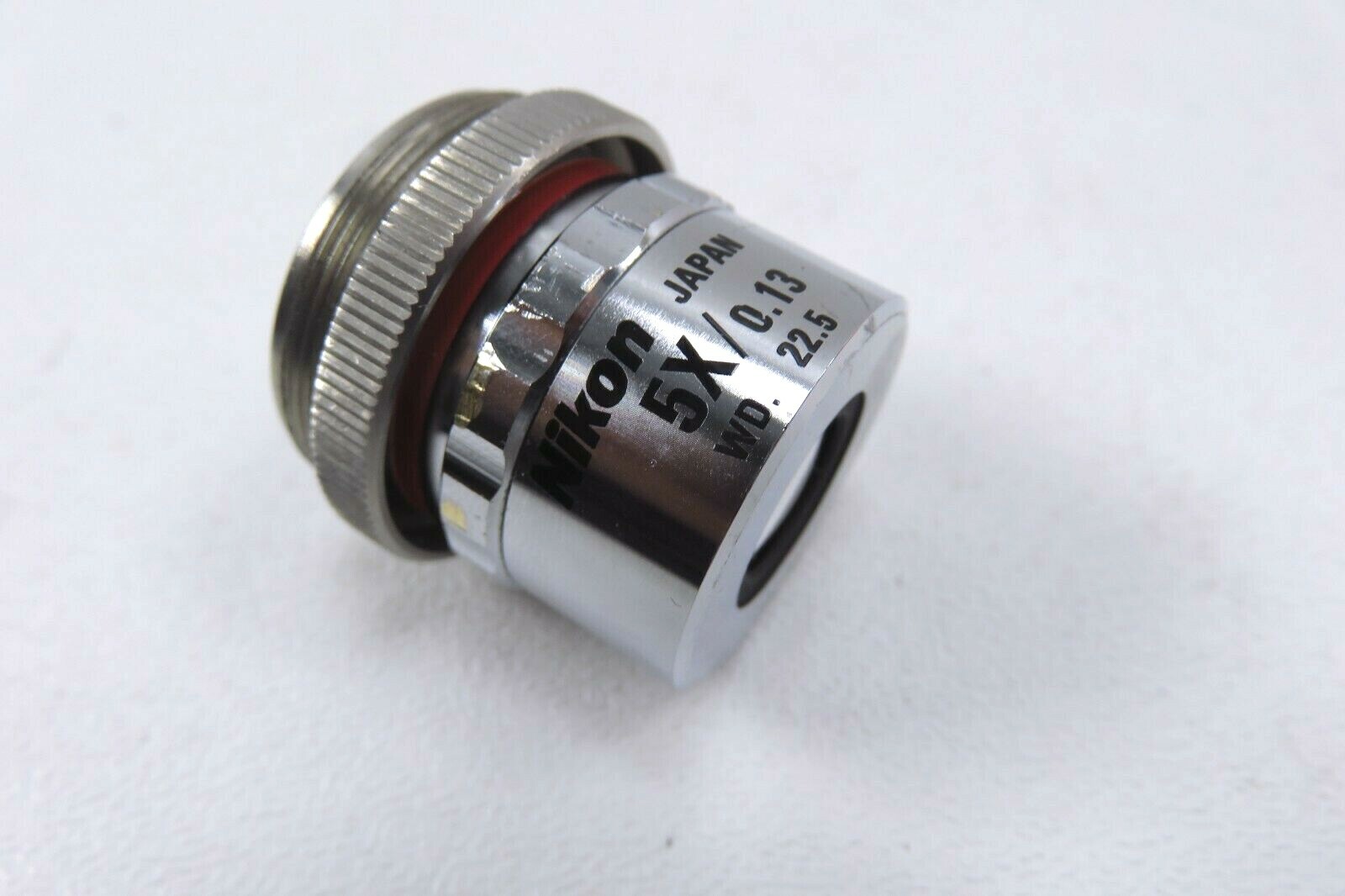 Nikon CF Plan 5X/0.13 ∞ / 0 EPI, 5X/0.13 WD 22.5 Microscope Objective